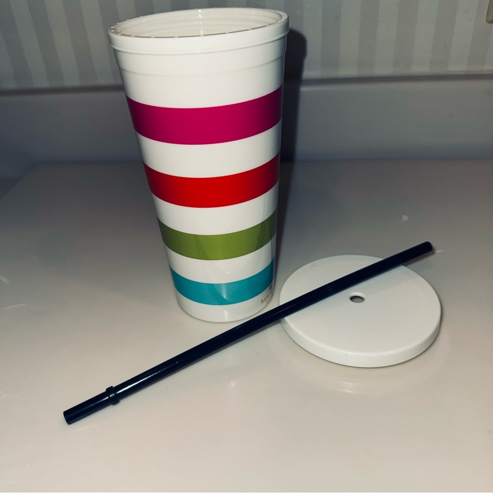 Kate Spade New York Candy Stripe Insulated Tumbler - Picture 5 of 10